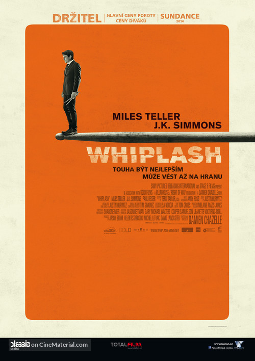 Whiplash - Czech Movie Poster