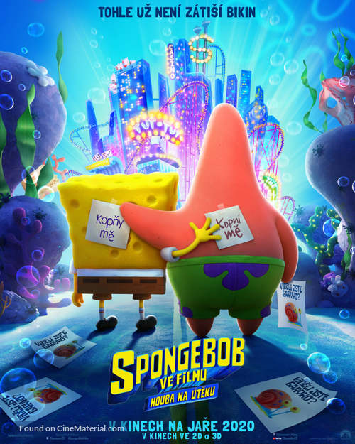 The SpongeBob Movie: Sponge on the Run - Czech Movie Poster