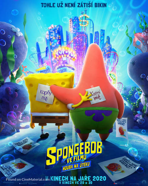 The SpongeBob Movie: Sponge on the Run - Czech Movie Poster