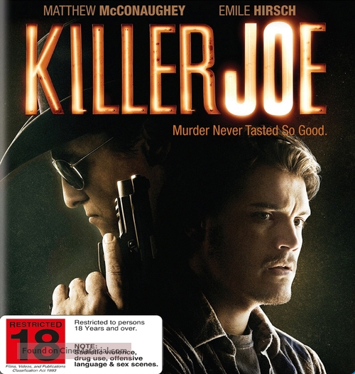 Killer Joe - New Zealand Blu-Ray movie cover