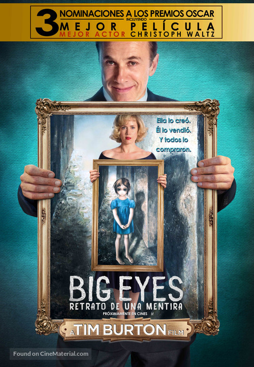 Big Eyes - Chilean Movie Poster