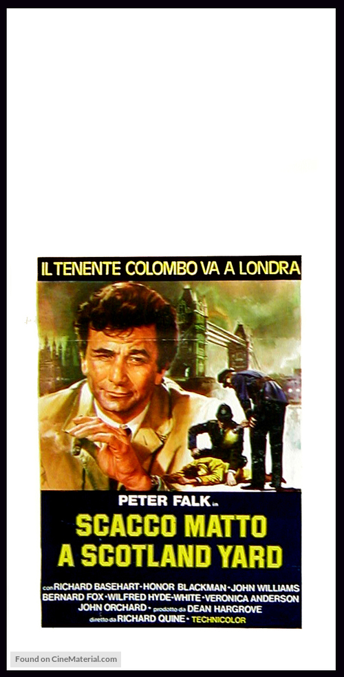Columbo: Dagger of the Mind - Italian Movie Poster