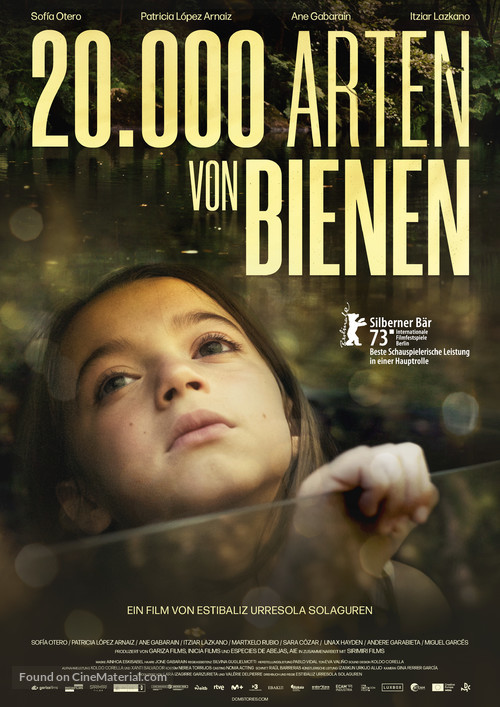 20.000 especies de abejas - German Movie Poster