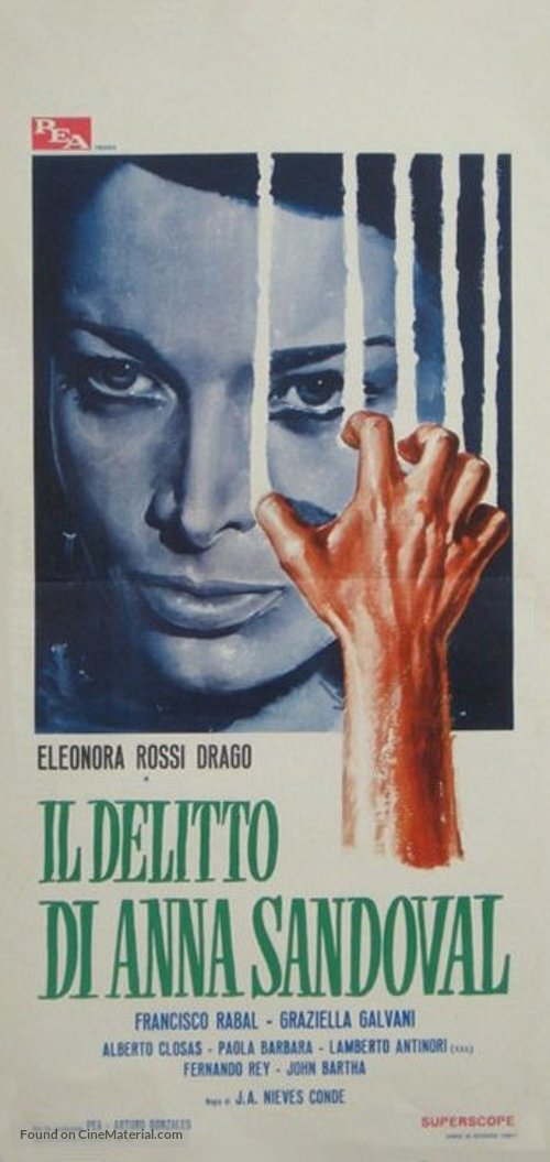 El diablo tambi&eacute;n llora - Italian Movie Poster
