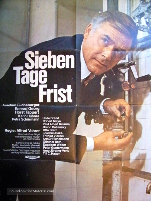 Sieben Tage Frist - German Movie Poster