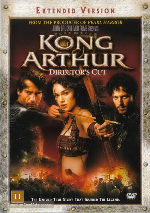 King Arthur - Danish DVD movie cover