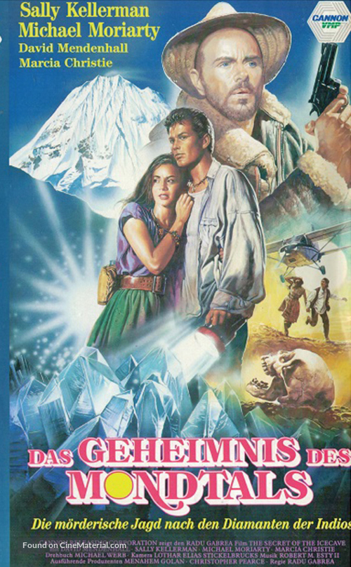 The Secret of the Ice Cave - German Movie Cover