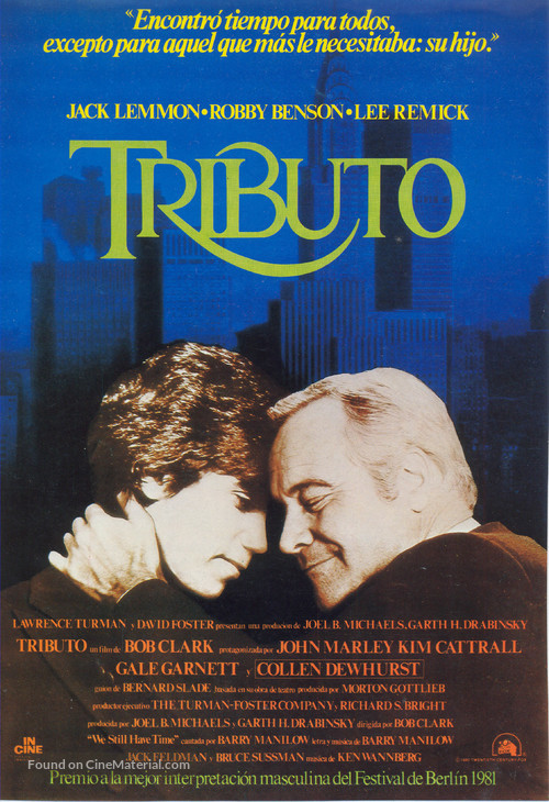 Tribute - Spanish Movie Poster