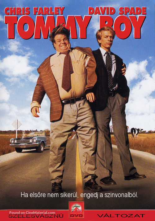 Tommy Boy - Hungarian Movie Cover