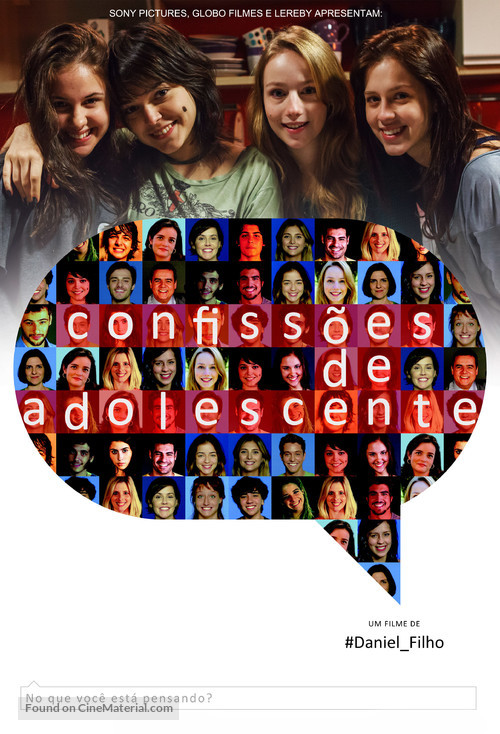 Confiss&otilde;es de Adolescente - Brazilian DVD movie cover