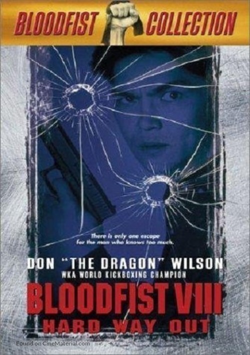 Bloodfist VIII: Trained to Kill - DVD movie cover