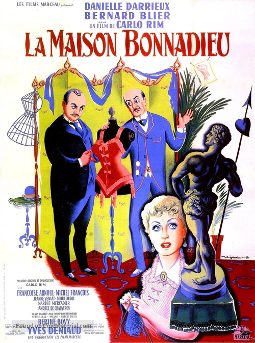 La maison Bonnadieu - French Movie Poster