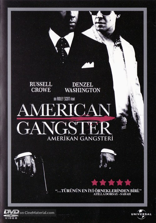 American Gangster - Turkish Movie Cover