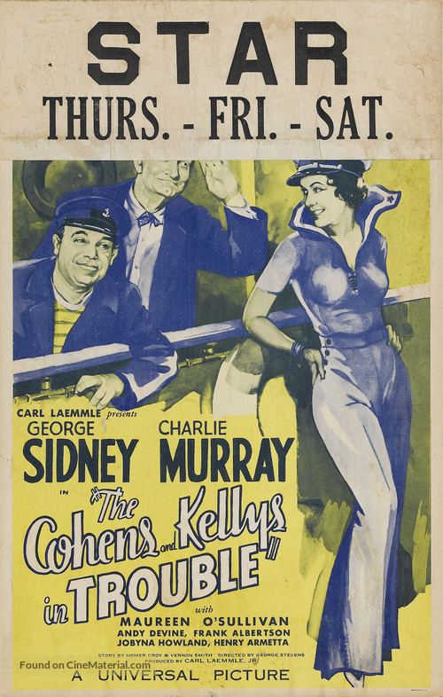 The Cohens and Kellys in Trouble - Movie Poster