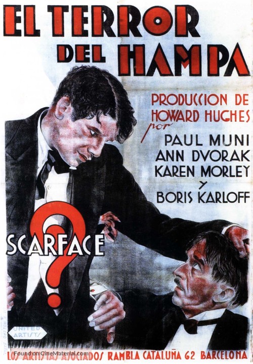Scarface - Spanish Movie Poster