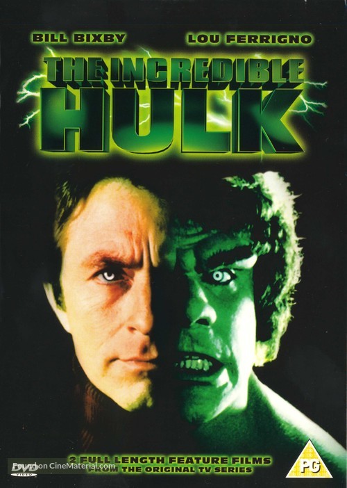 &quot;The Incredible Hulk&quot; - British DVD movie cover