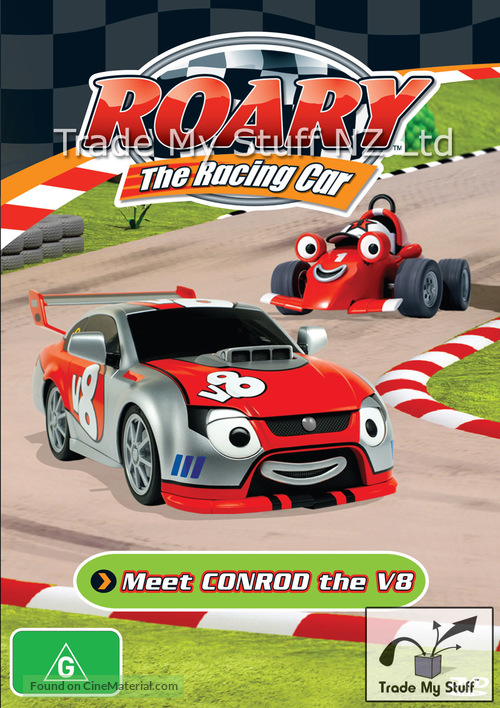&quot;Roary the Racing Car&quot; - Australian DVD movie cover