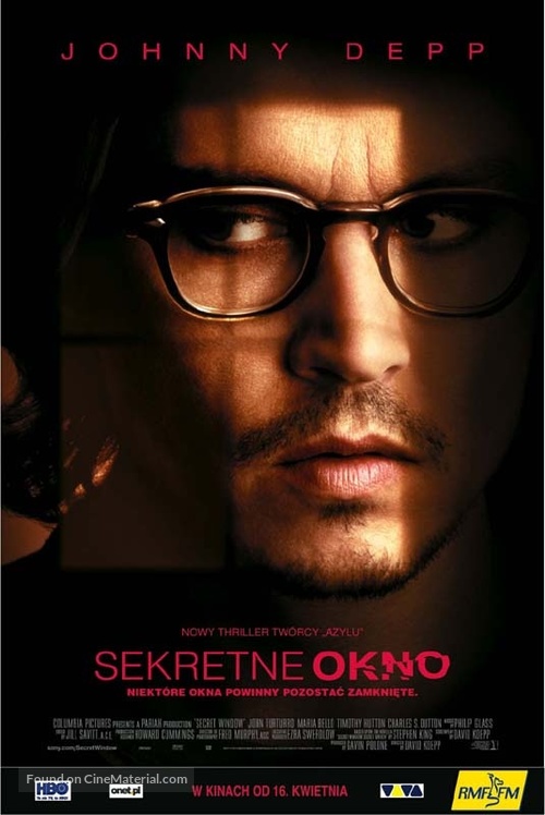 Secret Window - Polish Movie Poster