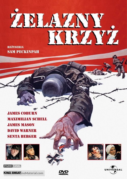 Cross of Iron - Polish DVD movie cover