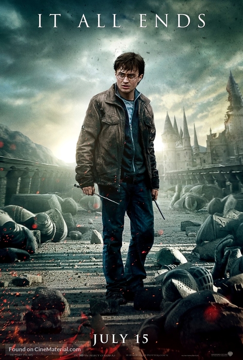 Harry Potter and the Deathly Hallows - Part 2 - British Movie Poster