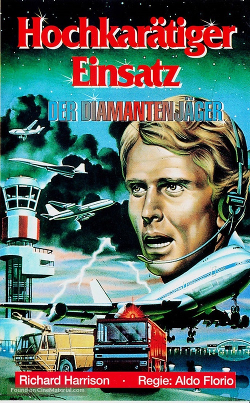 L&#039;uomo del colpo perfetto - German VHS movie cover