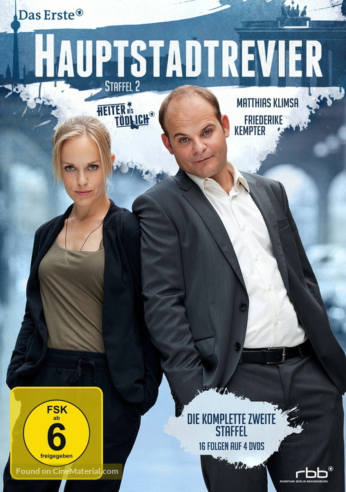 &quot;Heiter bis t&ouml;dlich - Hauptstadtrevier&quot; - German DVD movie cover