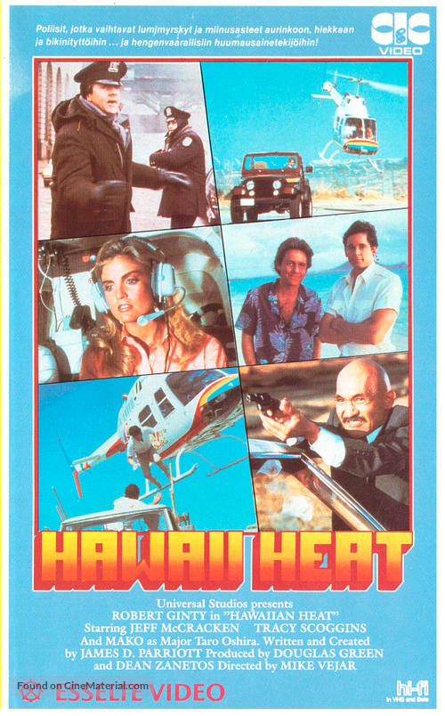 &quot;Hawaiian Heat&quot; - Finnish VHS movie cover