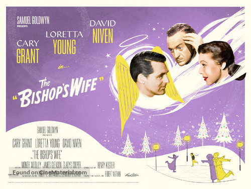 The Bishop&#039;s Wife - British Movie Poster