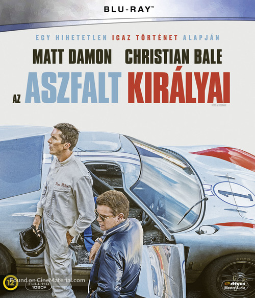 Ford v. Ferrari - Hungarian Movie Cover