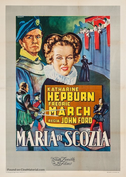 Mary of Scotland - Italian Re-release movie poster
