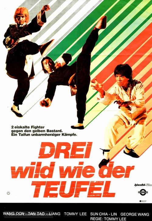 Nan quan bei tui zhan yan wang - German Movie Poster