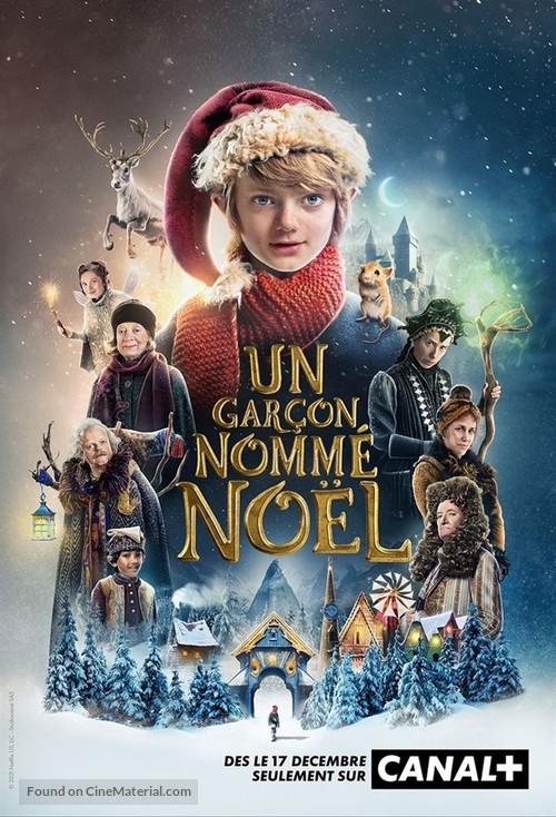 A Boy Called Christmas - French Movie Poster