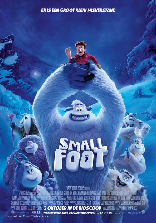 Smallfoot - Dutch Movie Poster