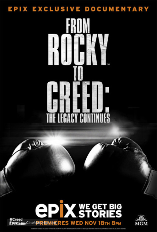 From Rocky to Creed: The Legacy Continues - Movie Poster