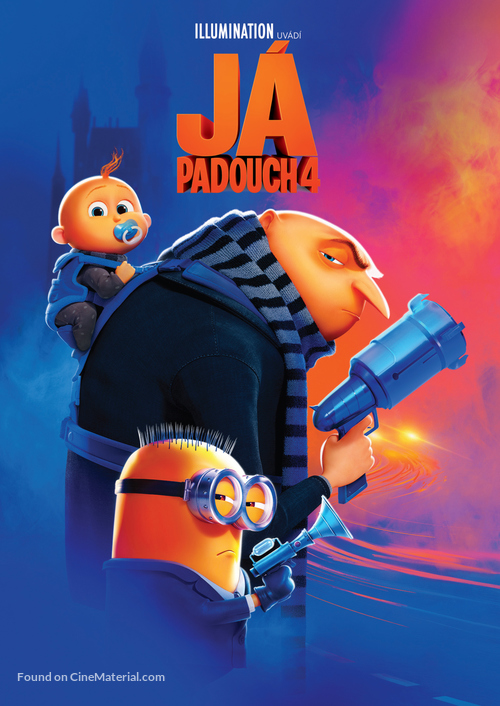 Despicable Me 4 - Czech DVD movie cover