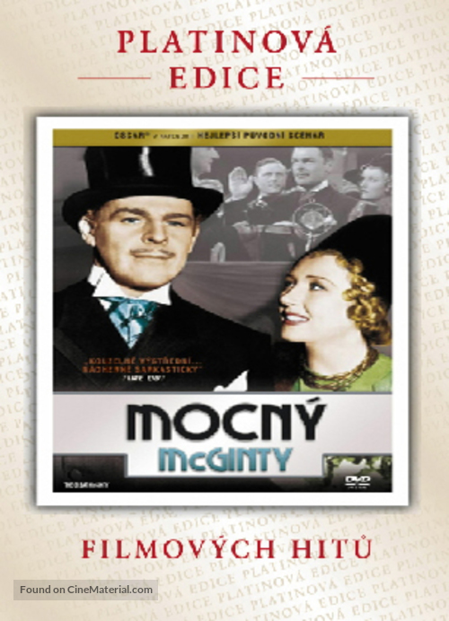 The Great McGinty - Czech Movie Cover