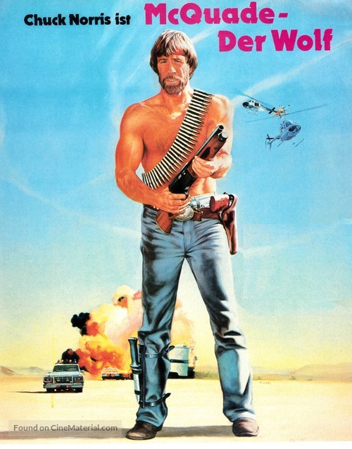 Lone Wolf McQuade - German Movie Poster