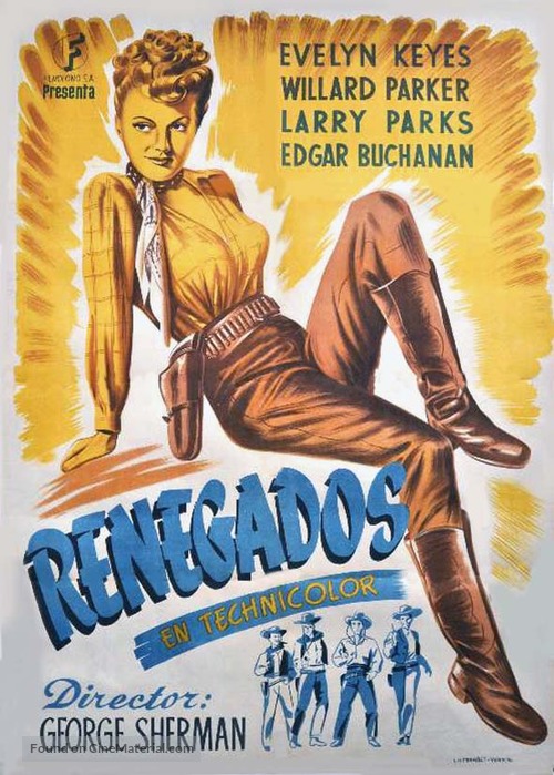 Renegades - Spanish Movie Poster