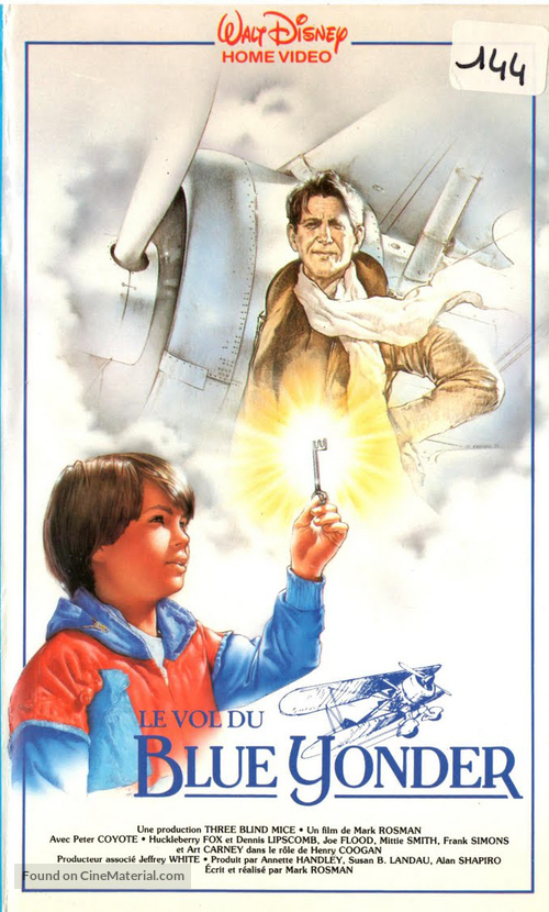 The Blue Yonder - French VHS movie cover