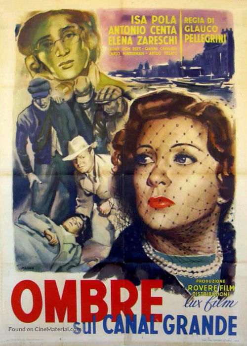 Ombre sul Canal Grande - Italian Movie Poster