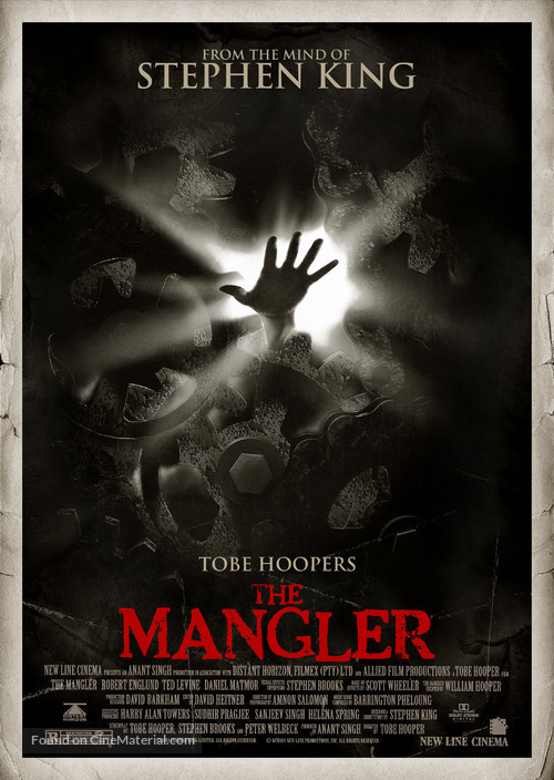 The Mangler - Swedish Movie Poster