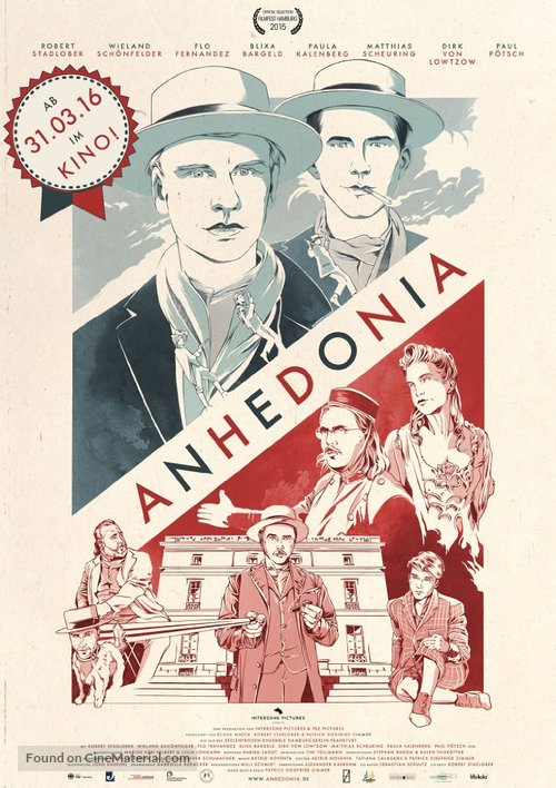 Anhedonia - German Movie Poster