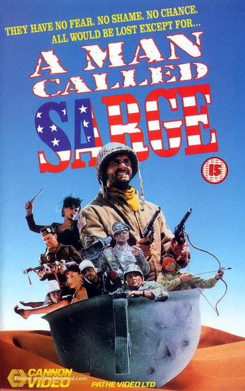A Man Called Sarge - British Movie Cover