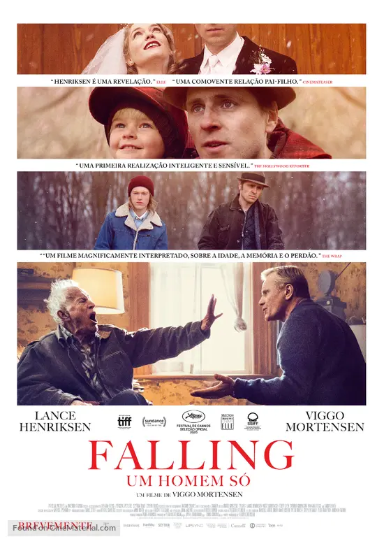 Falling - Portuguese Movie Poster