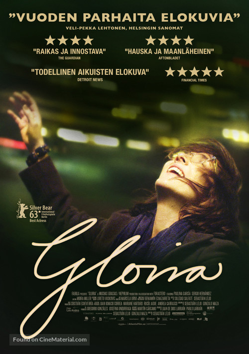 Gloria - Finnish Movie Poster