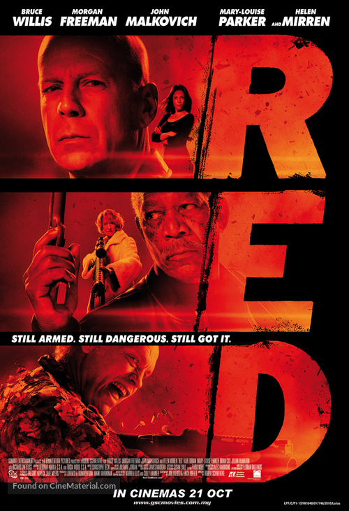 RED - Malaysian Movie Poster