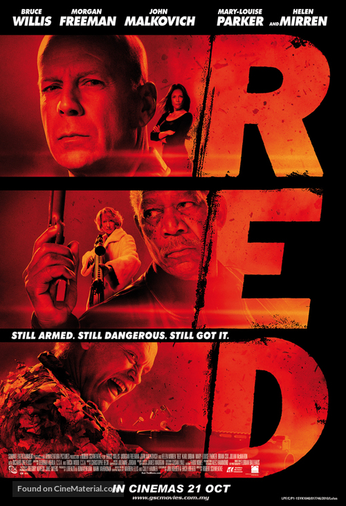 RED - Malaysian Movie Poster