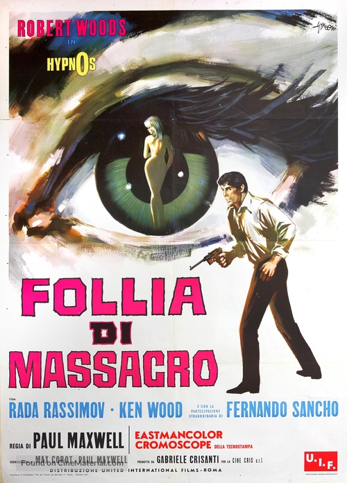 Hypnos follia di un massacro - Italian Movie Poster