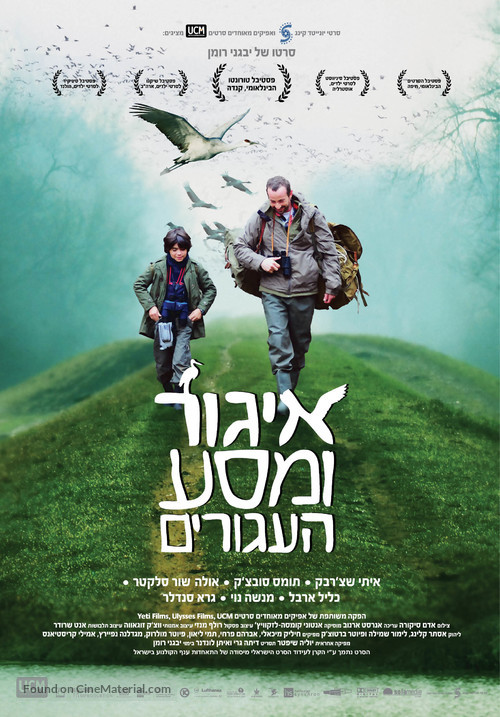 Igor &amp; the Cranes&#039; Journey - Israeli Movie Poster