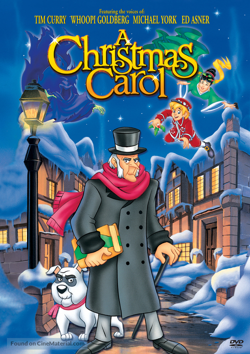 A Christmas Carol - DVD movie cover